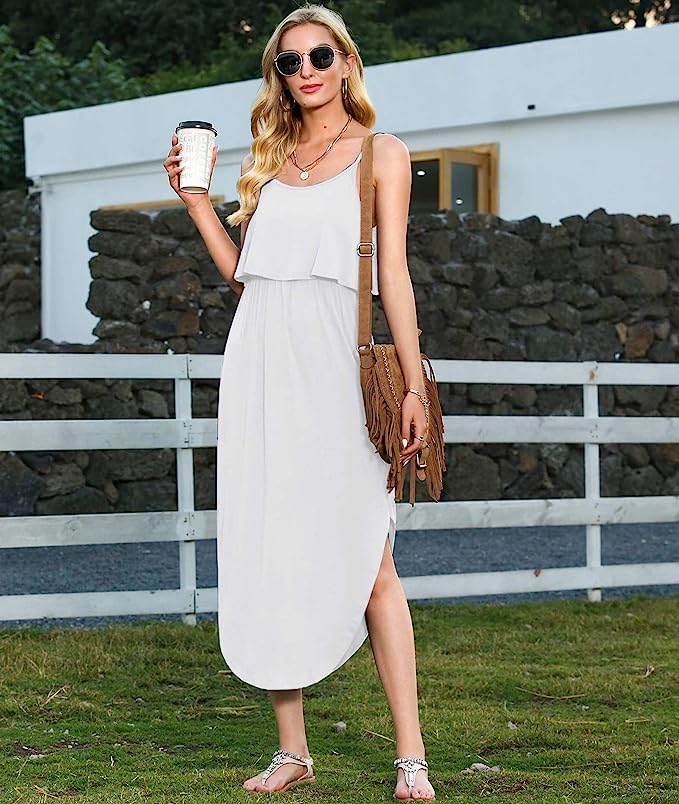 White dress hotsell casual outfit